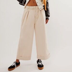 NWT Free People After Love Cuff Pant Sandshell Sz XS